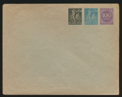 Deutsches Reich Privatganzsache Umschlag PU 93 A 02 Arbeiter + Ziffer - Sonstige & Ohne Zuordnung