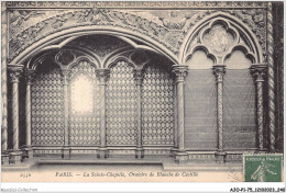 AJOP1-75-0121 - PARIS - La Sainte-chapelle -- Oratoire De Blanche De Castille - Churches