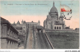 AJOP1-75-0100 - PARIS - Vue Sur Sacré-coeur De Montmartre - Sacré Coeur