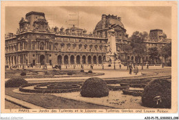 AJOP1-75-0050 - PARIS - Jardin Des Tuileries Et Le Louvre - Parchi, Giardini
