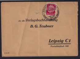 Deutsche Reich Brief EF 12 Pfg. Hindenburg Singen Hohentwie SST Festspele - Lettres & Documents