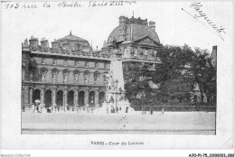 AJOP1-75-0042 - PARIS - Cour Du Louve - Louvre