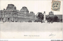 AJOP1-75-0043 - PARIS - Cour Du Carrousel - Squares