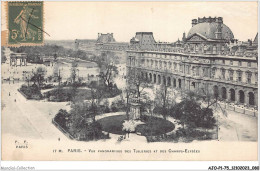 AJOP1-75-0041 - PARIS - Vue Panoramique Des Teleries Et Des Champs-elysées - Mehransichten, Panoramakarten