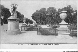 AJOP1-75-0035 - PARIS - Allée Centrale Du Jardin Des Tuileries - Parken, Tuinen