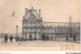 AJOP1-75-0028 - PARIS - Les Tuileries - Pavillon De Flore - Plätze