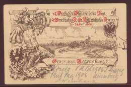 Bayern Privatganzsache Regensburg Philatelie PP 15 C 82 Zweimal Sonderstempel - Postal  Stationery