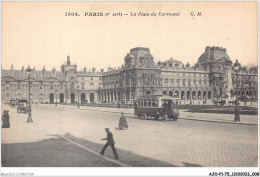 AJOP1-75-0005 - PARIS - La Place Du Carrousel - Piazze