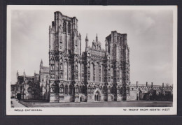 Ansichtskarte Wells Cathedral St. Andrew England Nach Bad Essen Niedersachsen - Otros & Sin Clasificación