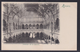 Ansichtskarte Anvers Interieur De La Rourse Belgien - Other & Unclassified