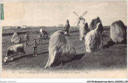 AJOP8-0838 - MONUMENT - Saint-pierre-quiberon - Les Alignements Du Moulin - Andere & Zonder Classificatie