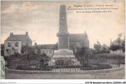 AJOP8-0827 - MONUMENT-AUX-MORTS - Pussay - Place Du Souvenir Monument élevé A La Memoire Des Enfants - War Memorials