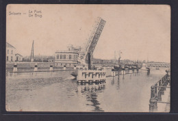 Ansichtskarte Selzaete Zugbrücke Meer Hafen Belgien - Other & Unclassified