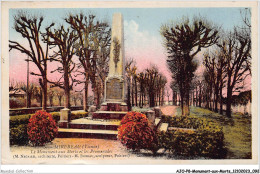 AJOP8-0819 - MONUMENT-AUX-MORTS - Mirebeau - Le Monument Aux Morts Et Les Promenades - Monuments Aux Morts