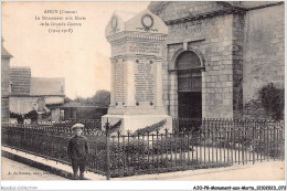 AJOP8-0809 - MONUMENT-AUX-MORTS - Ahun - Le Monument Aux Morts De La Grande Guerre 1914-1918 - War Memorials