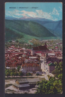 Ansichtskarte Brasso Kronstadt Siebenbürgen Totalansicht Karpaten Berge - Rumania