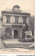 AJOP8-0793 - MONUMENT-AUX-MORTS - Modane - L'hotel-de-ville - Et Le Monument Aux Morts Pour La Patrie - War Memorials