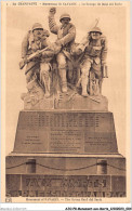 AJOP8-0775 - MONUMENT-AUX-MORTS - En Champagne - Monument De Navarin - Le Groupe De Real - Monuments Aux Morts