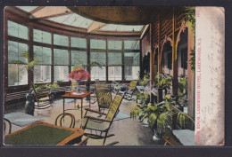 Ansichtskarte Lakewood New York Hotel Lakewood Palmen Raum Erholung 20.01.1907 - Other & Unclassified