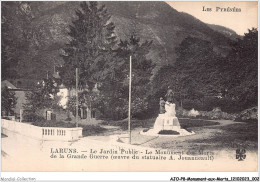 AJOP8-0774 - MONUMENT-AUX-MORTS - Les Pyrénées - Laruns - Le Jardin Public - Le Monument Des Morts - War Memorials