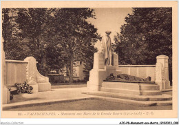 AJOP8-0777 - MONUMENT-AUX-MORTS - Valenciennes - Monument Aux Morts De La Grande Guerre - Monuments Aux Morts