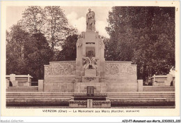 AJOP7-0758 - MONUMENT-AUX-MORTS - Vierzon - Le Monument Aux Morts - Monumentos A Los Caídos