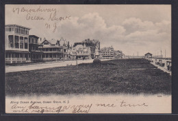 Ansichtskarte Ocean Grove New Jersey New York USA Ocean Avenue Nach Brooklyn - Sonstige & Ohne Zuordnung