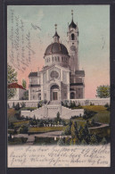 Ansichtskarte Zürich Kirche Enge Park Nach Bergedorf 25.10.1902 Marke Entfernt - Autres & Non Classés