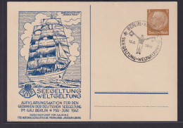 Briefmarken Deutsches Reich Privatganzsache Gorch Fock Seegeltung Weltgeltung - Other & Unclassified