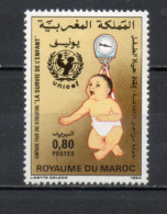 MAROC N°  982   NEUF SANS CHARNIERE  COTE  0.70€    ENFANT - Marocco (1956-...)