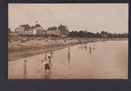 Ansichtskarte Travemünde Ostseebad Meer Starnd Schleswig Holstein Nach Hamburg - Altri & Non Classificati