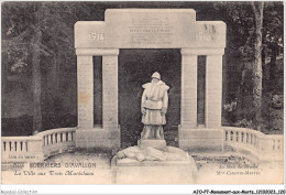 AJOP7-0708 - MONUMENT-AUX-MORTS - Aux Guuerriers D'avallon - La Ville Aux Trois Maréchaux - Monumenti Ai Caduti