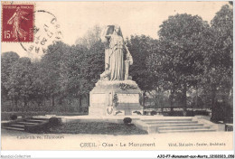 AJOP7-0677 - MONUMENT-AUX-MORTS - Creil - Oise - Le Monument - Monuments Aux Morts