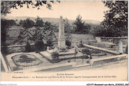 AJOP7-0678 - MONUMENT-AUX-MORTS - Le Lot Illustré - Prayssac - Le Monument Aux Héros De La France - Kriegerdenkmal