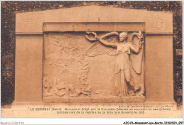 AJOP6-0636 - MONUMENT-AUX-MORTS - Le Quesnoy - Monument érigé Par La Nouvelle-zélande  - Oorlogsmonumenten