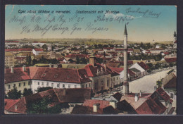 Ansichtskarte Eger Kopisch Ruppertsberg Ruppertsburg Stadtansicht Moschee Ungarn - Hungary