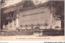 AJOP6-0598 - MONUMENT-AUX-MORTS - Chartres - Le Monument Aux Morts 1914-1918 - Monumentos A Los Caídos
