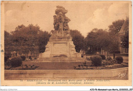 AJOP6-0587 - MONUMENT-AUX-MORTS - Abbeville - Monument Aux Morts Pour La Patrie - Monumenti Ai Caduti