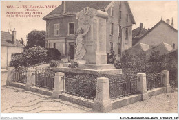 AJOP6-0583 - MONUMENT-AUX-MORTS - L'isle-sur-le-doubs - Monument Aux Morts De La Grande Guerre - War Memorials