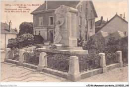 AJOP6-0583 - MONUMENT-AUX-MORTS - L'isle-sur-le-doubs - Monument Aux Morts De La Grande Guerre - Monumenti Ai Caduti