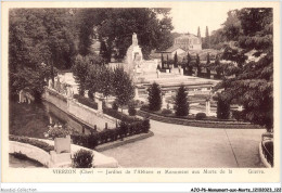 AJOP6-0570 - MONUMENT-AUX-MORTS - Vierzon - Jardin De L'abbave Et Monument Aux Morts De La Guerre - Monuments Aux Morts