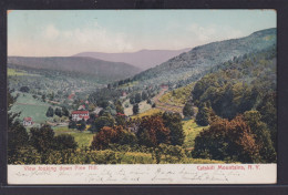 Ansichtskarte Catskill Mountains New York Blick V. Pine Hill Künstlerkarte - Altri & Non Classificati