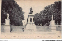 AJOP6-0545 - MONUMENT-AUX-MORTS - Nantes - Monument élevé à La Mémoire Des Enfants De La Loire-iinférieure - Oorlogsmonumenten