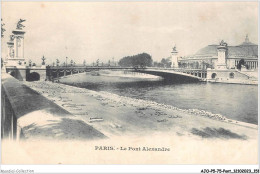 AJOP5-75-0502 - PARIS - PONT - Le Pont Alexandre  - Bridges