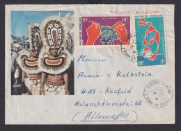 Frankreich Französisch Polynesien Brief Exotischer Beleg - Cartas & Documentos