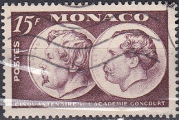 Monaco TUC 1951 YT 352 Oblitéré - Oblitérés