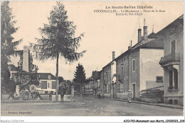 AJOP10-1130 - MONUMENT-AUX-MORTS - La Haute-saone Illustrée - Fougerolles - Le Monuent - Place De La Gare - Oorlogsmonumenten