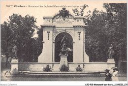 AJOP10-1111 - MONUMENT-AUX-MORTS - Chartres - Monument Des Enfants D'eure-et-loir Morts Pour La Patrie - Monuments Aux Morts