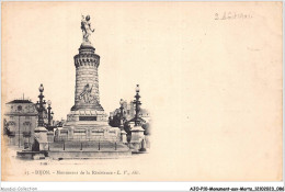 AJOP10-1066 - MONUMENT-AUX-MORTS - Dijon - Monument De La Résidence - Monuments Aux Morts