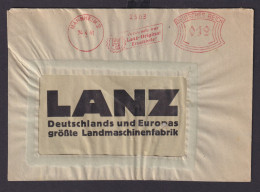 Deutsches Reich Drittes Reich Briefe Ganzsache SST Verwende Nur Lanz Original - Lettres & Documents